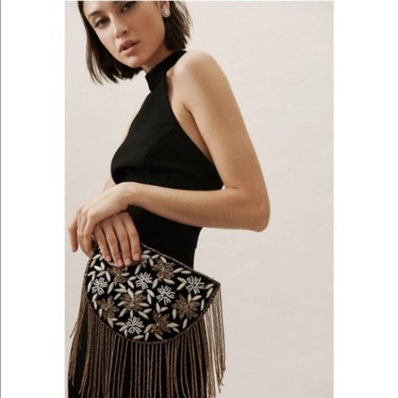 BHLDN Montreal Crepe Maxi Dress Black - Picture 3 of 9